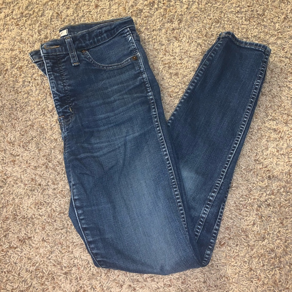 DONATED Madewell High Rise Skinny Jeans